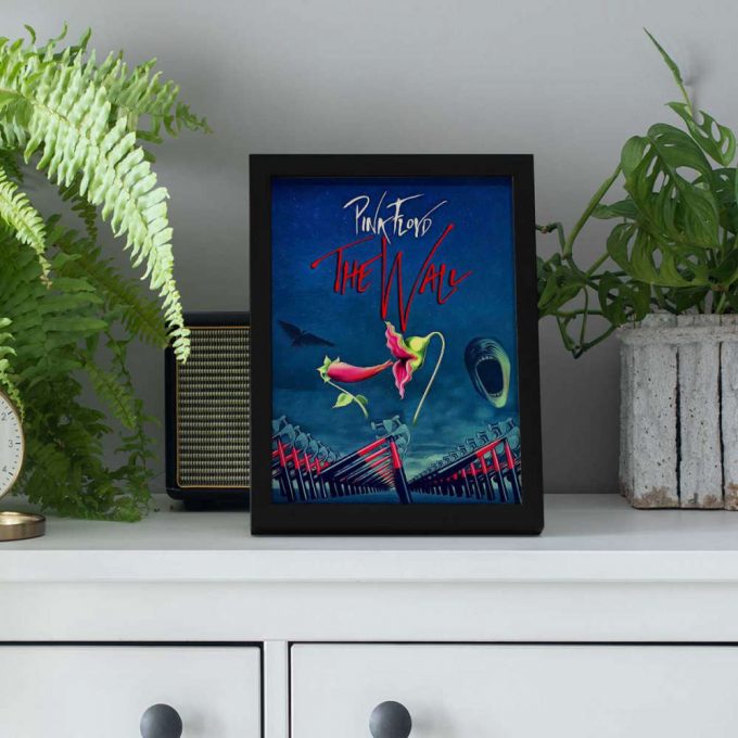 Pink Floyd Poster For Home Decor Gift For Home Decor Gift – The Wall Hammer Flower Screaming Face 4