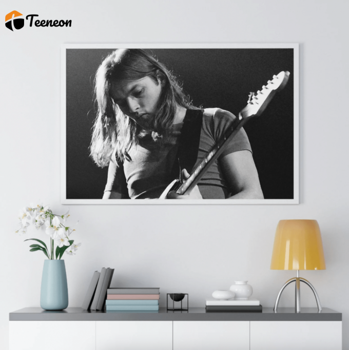 Pink Floyd Poster For Home Decor Gift – Rock Music Legends David Gilmour 1