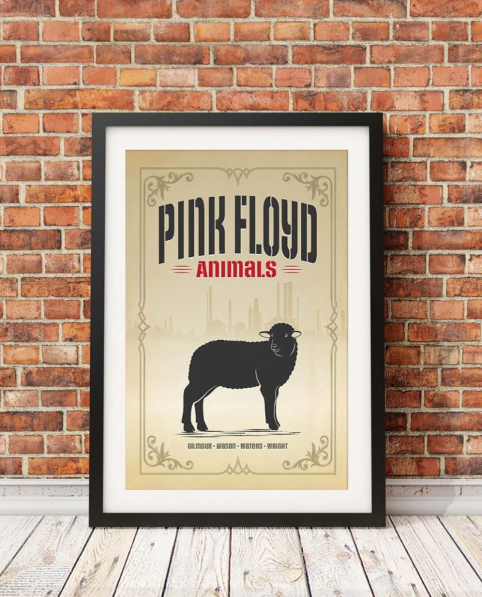 Pink Floyd Poster For Home Decor Gift – Sheep Animals Album 2