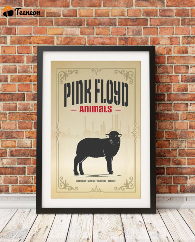 Pink Floyd Poster For Home Decor Gift – Sheep Animals Album 1