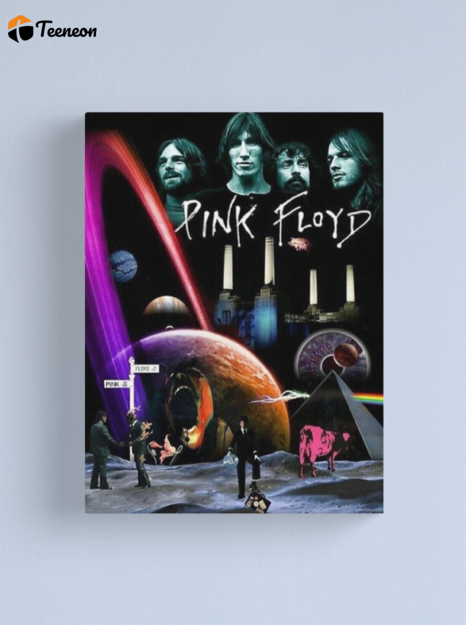 Pink Floyd Poster For Home Decor Gift – The Collage Album Iconic 1