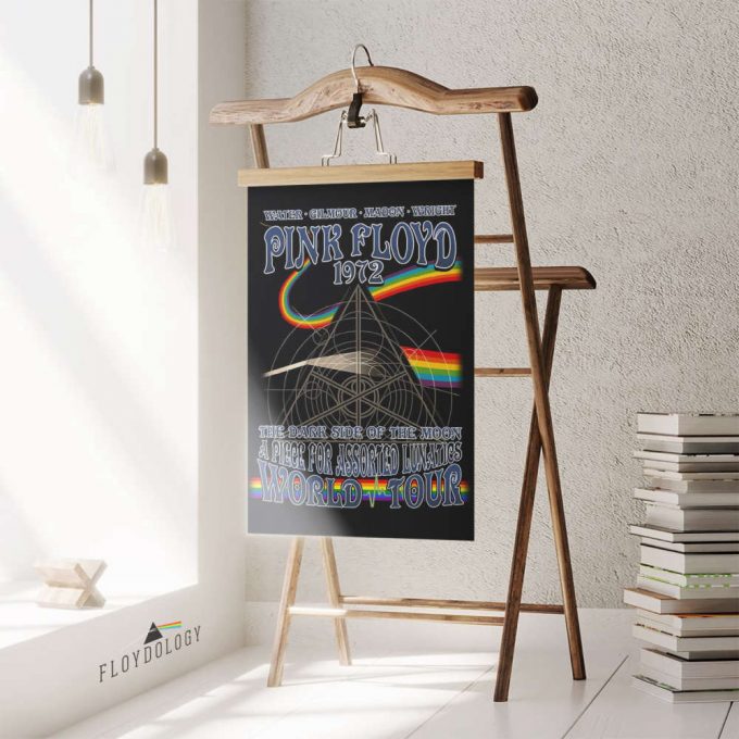 Pink Floyd Tdsotm Assorted Lunatics World Tour Poster For Home Decor Gift For Home Decor Gift 4