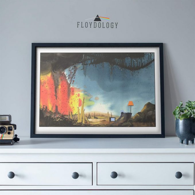 Pink Floyd The Wall The Alien Landsape Poster For Home Decor Gift For Home Decor Gift 4