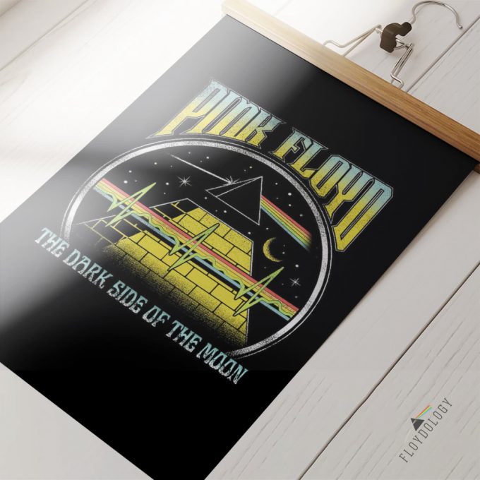 Pink Floyd Vintage Pyramid Dark Side Poster For Home Decor Gift For Home Decor Gift 2