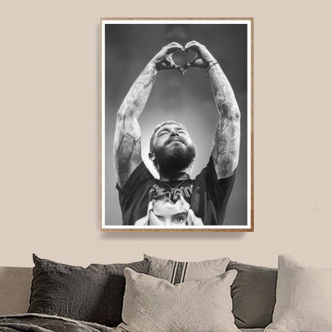 Post Malone Music Poster For Home Decor Gift 3