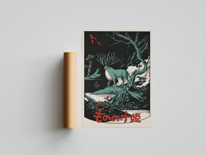 Princess Mononoke Vintage Poster For Home Decor Gift 4