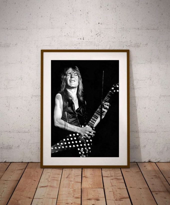 Randy Rhoads Art Real Poster For Home Decor Gift 4