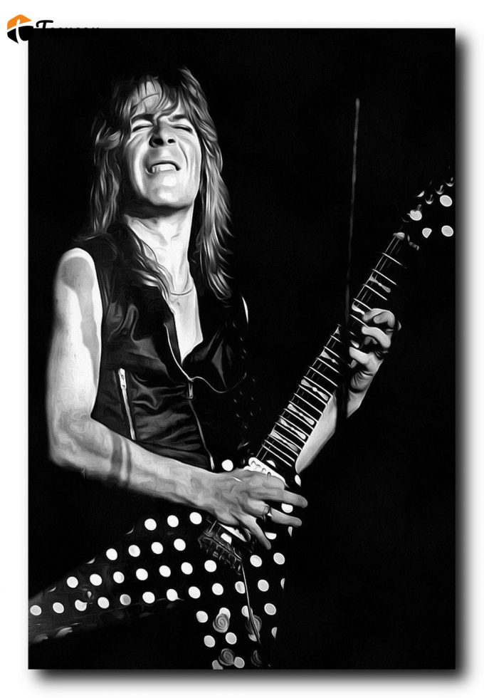 Randy Rhoads Art Real Poster For Home Decor Gift 1