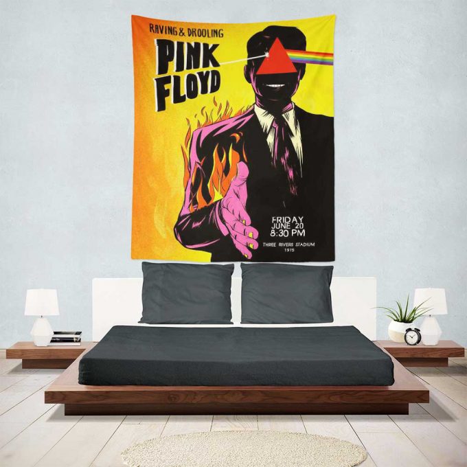 Raving And Drooling Pink Floyd Poster For Home Decor Gift For Home Decor Gift 1975 Tapestry 3