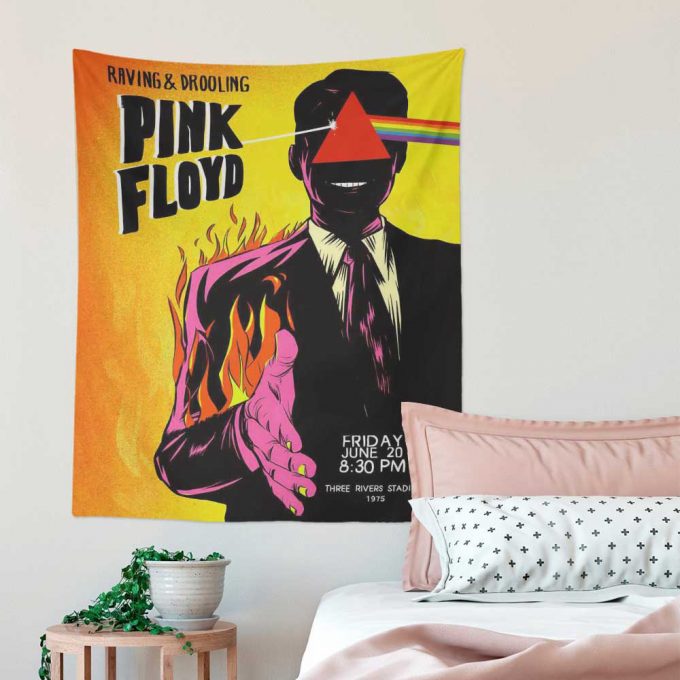 Raving And Drooling Pink Floyd Poster For Home Decor Gift For Home Decor Gift 1975 Tapestry 4