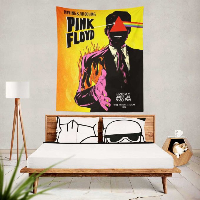 Raving And Drooling Pink Floyd Poster For Home Decor Gift For Home Decor Gift 1975 Tapestry 6