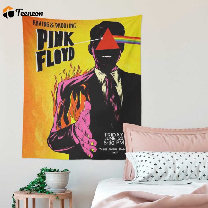 Raving And Drooling Pink Floyd Poster For Home Decor Gift For Home Decor Gift 1975 Tapestry 1