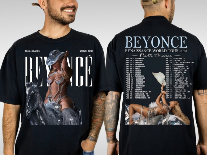 Exclusive Renaissance World Tour Beyoncé 2023 Shirt: Limited Edition Concert Merchandise 3