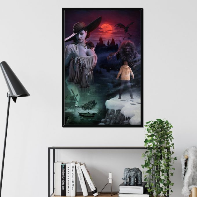 Resident Evil 8 Game Poster For Home Decor Gift | Game Art | Horror Game 5