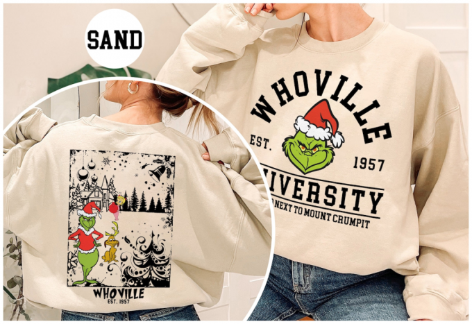 Vintage Whoville University Est 1957 Shirt: Retro Charm &Amp; Nostalgic Style 2