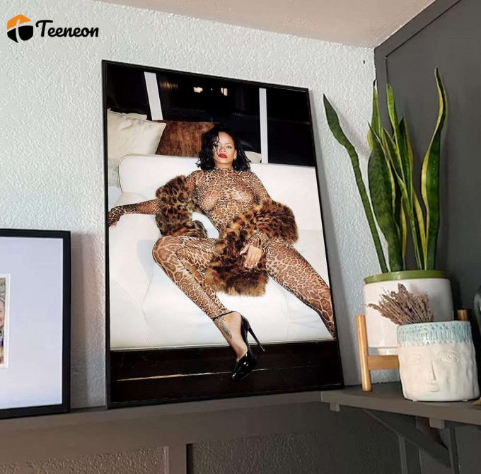 Rihanna Music Poster For Home Decor Gift 1