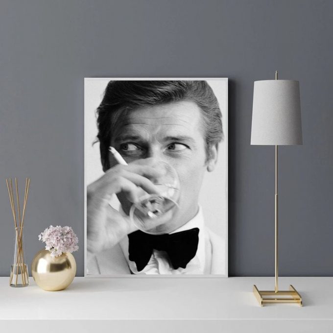 Roger Moore Movie James Bond Movie Poster For Home Decor Gift 3