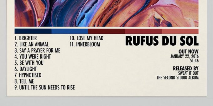 Rufus Du Sol Poster For Home Decor Gift 3