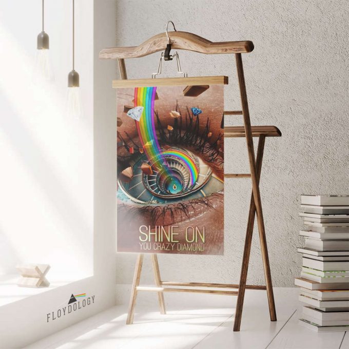 Shine On Digital Art Pink Floyd Poster For Home Decor Gift For Home Decor Gift 4