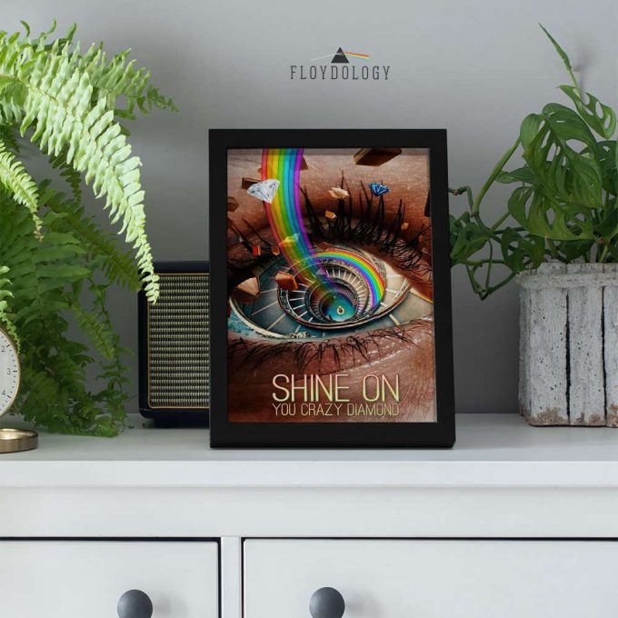 Shine On Digital Art Pink Floyd Poster For Home Decor Gift For Home Decor Gift 5