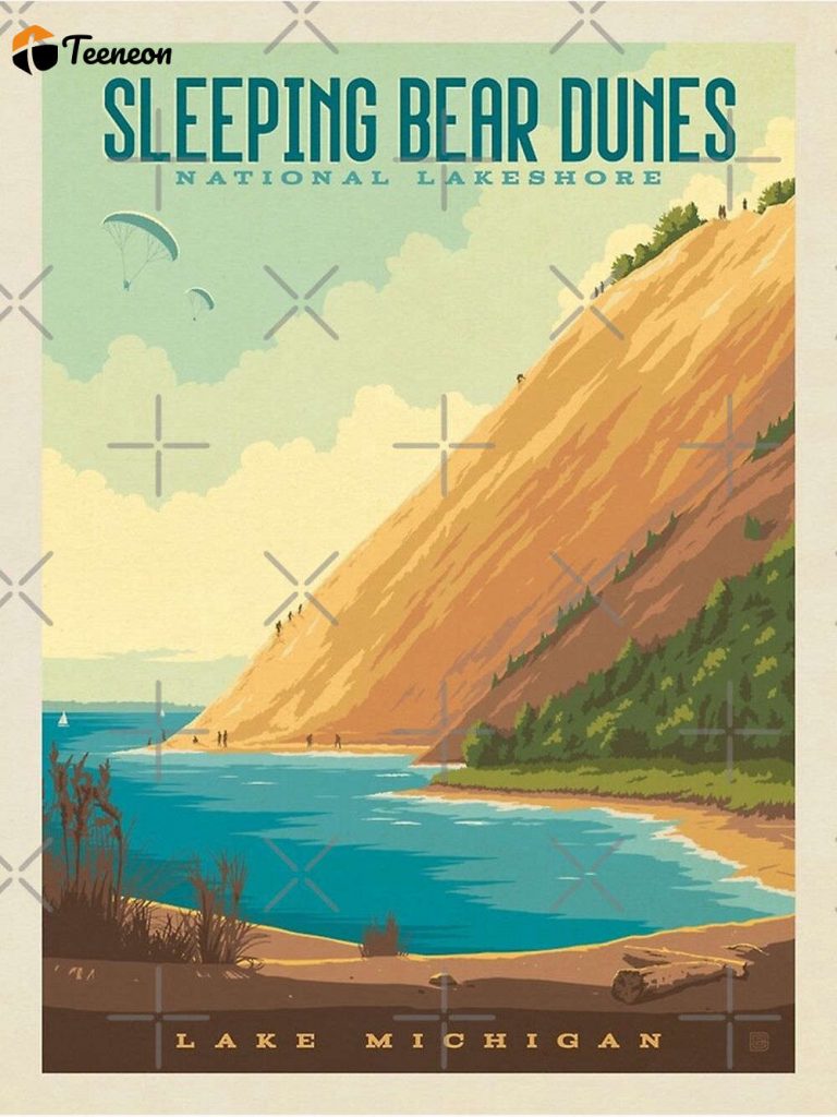 Sleeping Bear Dunes National Lakeshore Premium Matte Vertical Poster For Home Decor Gift 3