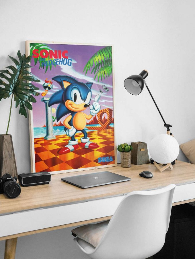 Sonic The Hedgehog 1991 Poster For Home Decor Gift | Gaming Poster For Home Decor Gift 4