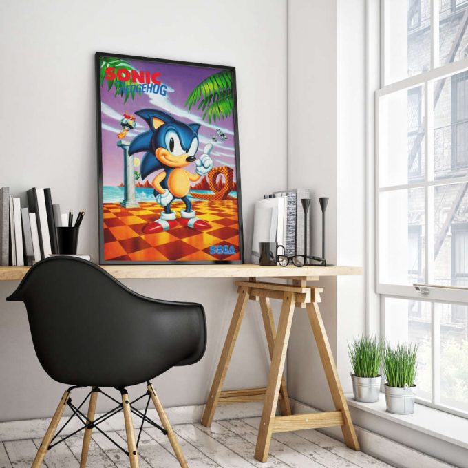 Sonic The Hedgehog 1991 Poster For Home Decor Gift | Gaming Poster For Home Decor Gift 5