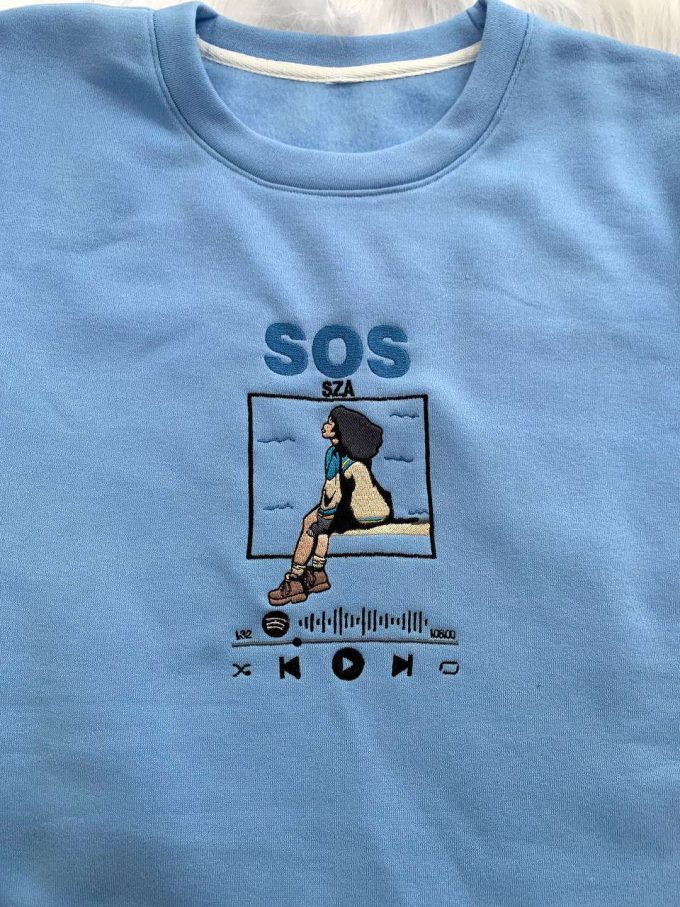 Sos By Sza Album Spotify Sweatshirt: Unique Gift For Men &Amp; Women – Embroidered Comfort!, Gift For Men Women 2