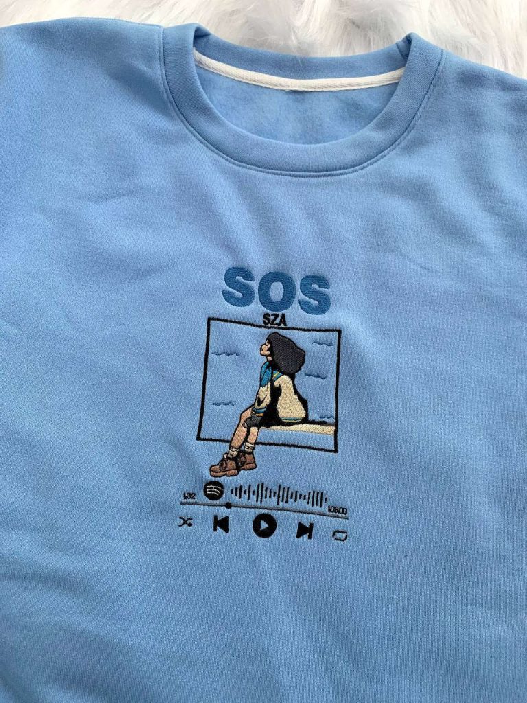 Sos By Sza Album Spotify Sweatshirt: Unique Gift For Men &Amp; Women – Embroidered Comfort!, Gift For Men Women 14