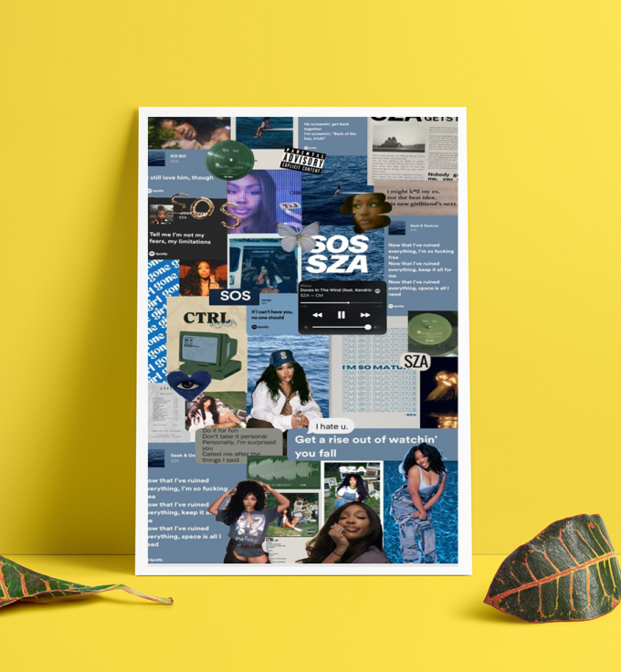 Sos Ctrl Sza Poster - Gift For Home Decor 3