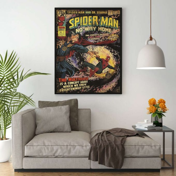 Spider Man Poster For Home Decor Gift - Spider Man - Spiderman No Way Home Poster For Home Decor Gift 3