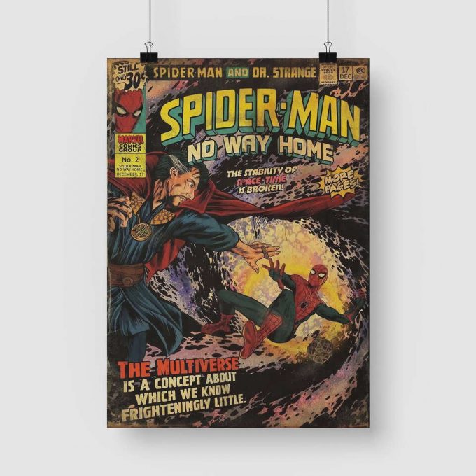 Spider Man Poster For Home Decor Gift - Spider Man - Spiderman No Way Home Poster For Home Decor Gift 4