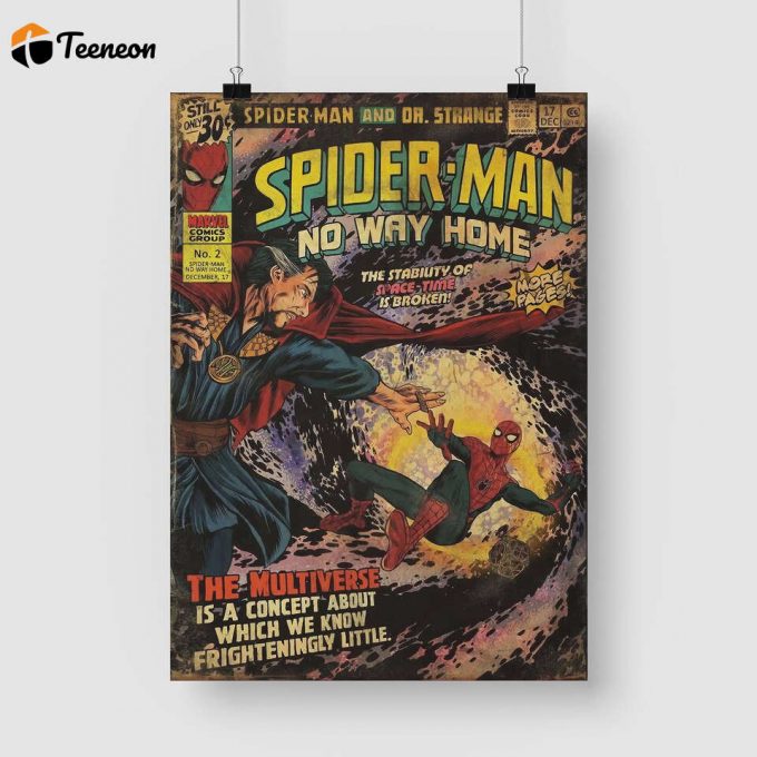 Spider Man Poster For Home Decor Gift - Spider Man - Spiderman No Way Home Poster For Home Decor Gift 1