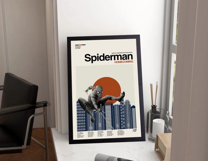 Spiderman - Homecoming Poster For Home Decor Gift, Marvel Poster For Home Decor Gift 2