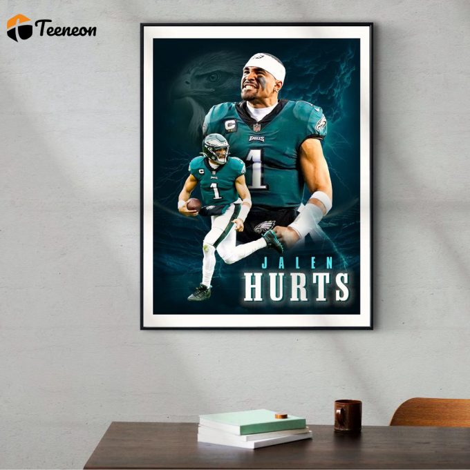 Sport Design - Jalen Hurts - Poster For Home Decor Gift - Philadelphia Poster For Home Decor Gift 1