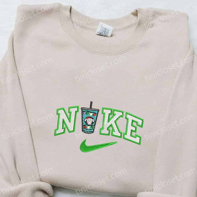 Get F Gift For Men Women With Starbucks X Nike Christmas Cup Embroidered Shirt Hoodie &Amp; Sweatshirt 2