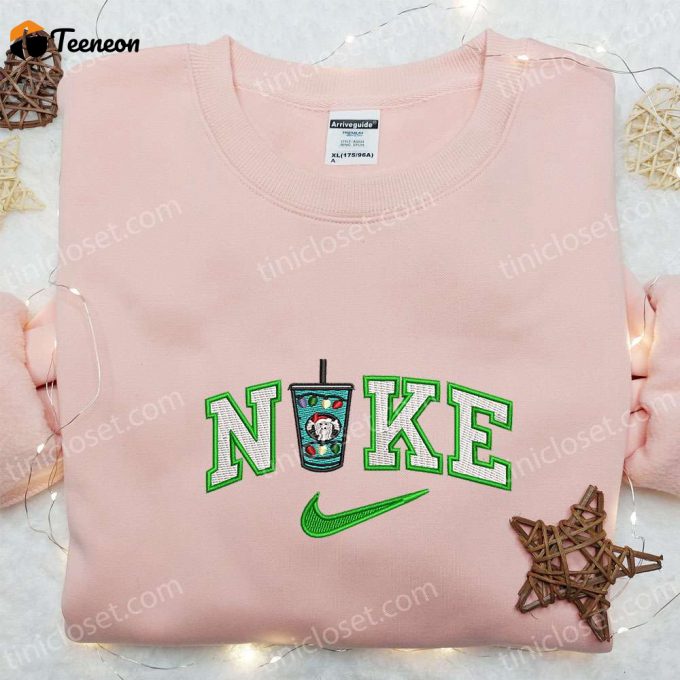 Get F Gift For Men Women With Starbucks X Nike Christmas Cup Embroidered Shirt Hoodie &Amp;Amp; Sweatshirt 1