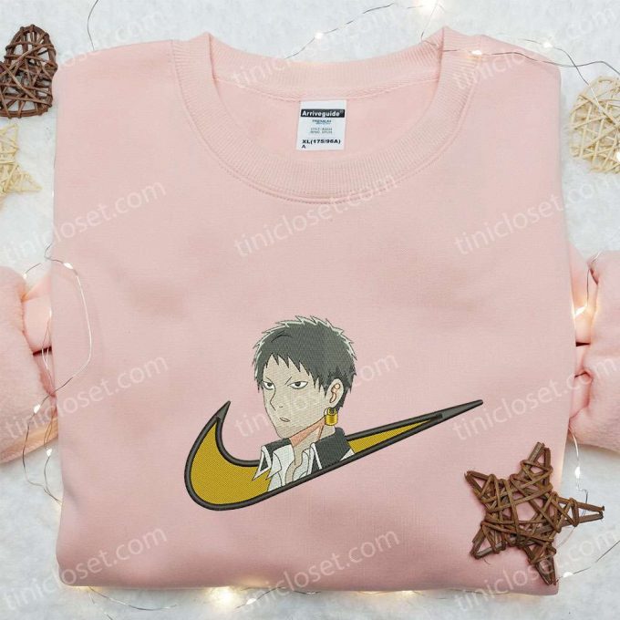 Suhaerumaru X Swoosh Anime Hoodie: Cool Embroidered Clothing Perfect Family Gift 3