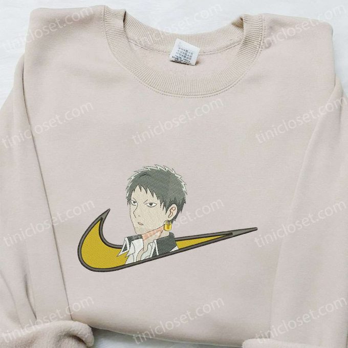 Suhaerumaru X Swoosh Anime Hoodie: Cool Embroidered Clothing Perfect Family Gift 4