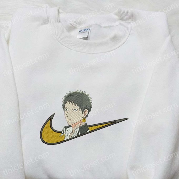 Suhaerumaru X Swoosh Anime Hoodie: Cool Embroidered Clothing Perfect Family Gift 6