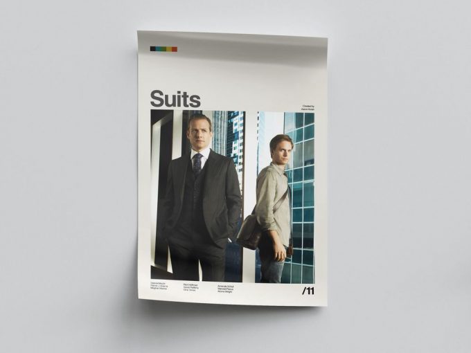 Suits Poster For Home Decor Gift Tv Show Poster For Home Decor Gift 7