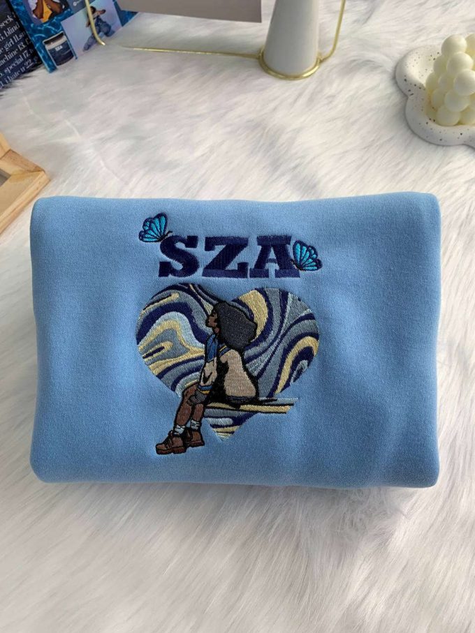 Sza Embroidered Shirt: Perfect Gift For Sza Fans Men And Women, Gift For Men Women 4