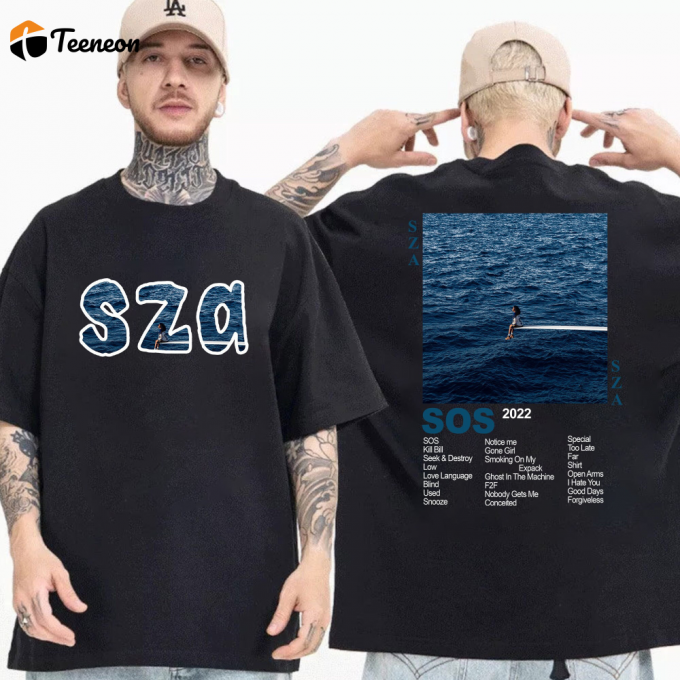 Sza Sos Album Cover Shirt: Stylish &Amp;Amp; Trendy Clothing For Music Lovers 1