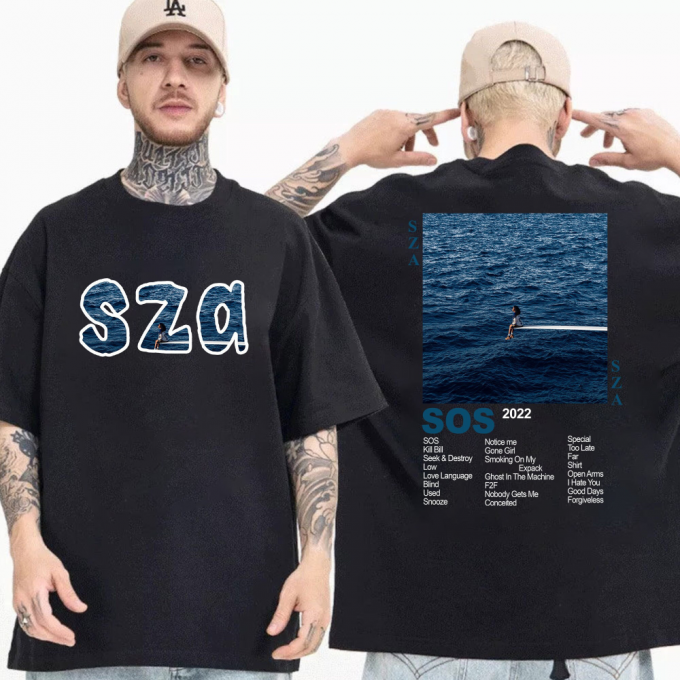 Sza Sos Album Cover Shirt: Stylish &Amp; Trendy Clothing For Music Lovers 2