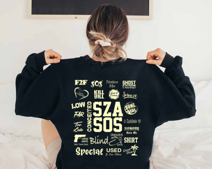 Sza Sos Est 2022 Shirt: Trendy Style For Fashion Enthusiasts Shop Now! 4