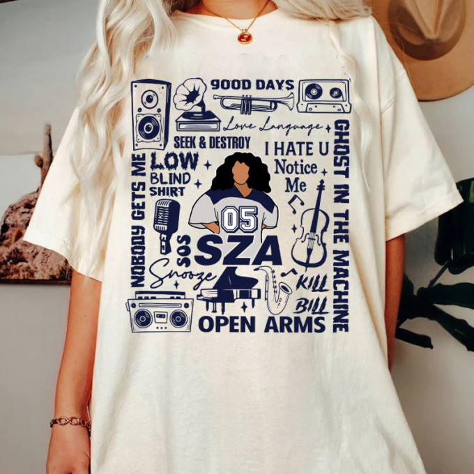 Sza Sos Favorite Songs Shirt: Trendy &Amp; Stylish Apparel For Music Lovers 2