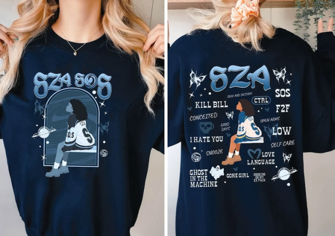 Sza Sos Full Album Shirt: Perfect Gift For Devoted Sza Fans! 2