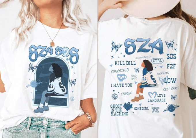 Sza Sos Full Album Shirt: Perfect Gift For Devoted Sza Fans! 5