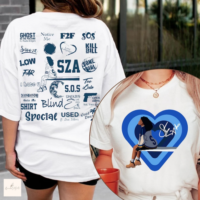 Sza Sos Shirt: Perfect Gift For Sza Fans - Show Your Love For Sza With This Stylish Shirt! 3