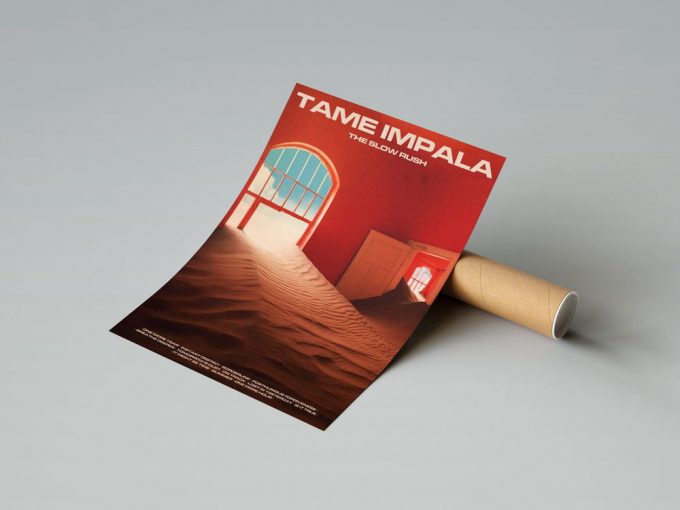 Tame Impala - The Slow Rush Album Cover Poster For Home Decor Gift 2